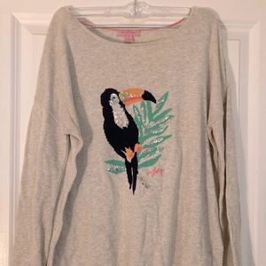 Embroidered Lightweight Sweater